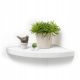  Homea MDF shelf 25 x 25 cm white