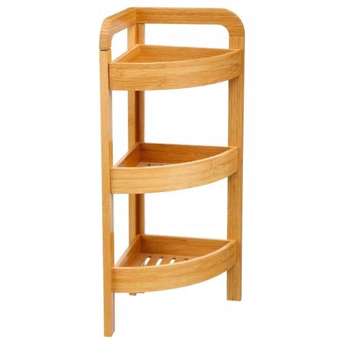  Bamboo shelf for the bathroom for organizing things
