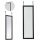  Atmosphera wall mirror, rectangular, metal frame, 360 x 1100 mm