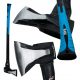 Splitting axes, carpenter's axes Black axe 84 cm 3 kg