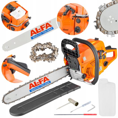 Saws for wood and branches Lex HY49 18" petrol chainsaw
