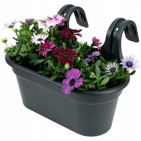  Balcony box 35 x 13.5 cm, plastic