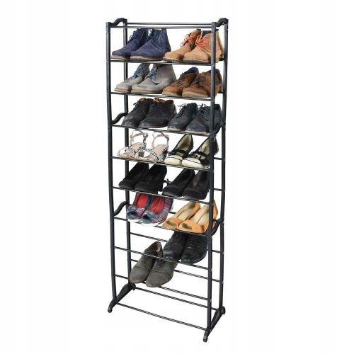 Storage Solutions meuble à chaussures 50 x 130 x 24 cm noir