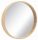  Wall mirror Matkam, round, wooden frame, 500 x 500 mm