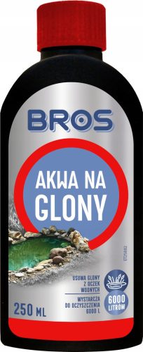  Bros Akwa liquid against algae for ponds 250 ml (421) + DABSTER.PL DISPOSABLE HDPE GLOVES 2 pcs
