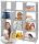  GOTEL Shelf Modular foldable shelf 120 x 126 x 24 cm shades of grey
