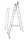 Leitermann Ladder 8.05 m Aluminum 3 x 11 to 150 kg