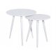  Signal Cleo table, round, 50 x 50 x 50 cm, white