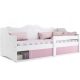  INTERBEDS Julia bed 80 x 160 cm white