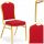  Halmar chair, fabric, red tones, 1 pc.