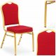  Halmar chair, fabric, red tones, 1 pc.