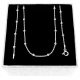  WOMEN'S SILVER CHAIN 40cm BALLS GIFT MADE OF 925 SILVER