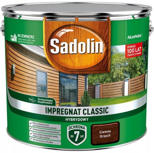 Sadolin Wood Impregnation Dark Walnut 9 l