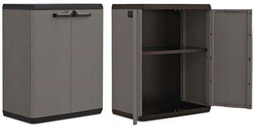  Keter plastic storage rack, 83 x 68 x 39 cm, max. 15 kg per rack