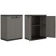  Keter plastic storage rack, 83 x 68 x 39 cm, max. 15 kg per rack