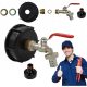  IBC faucet IBC NUT 3" 3 INCH 99 mm VALVE faucet