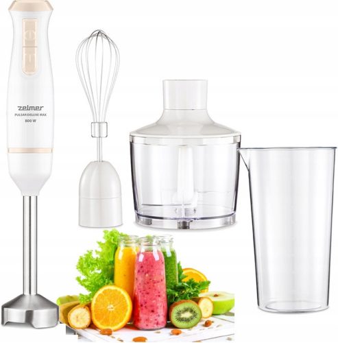  Zelmer hand blender hand blender set Zelmer 70105598P 800W white 800 W white