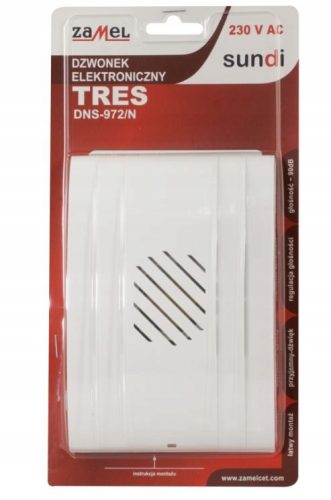  Zamel wired doorbell 0 m 90 dB