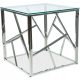  Signal Coffee Table, Square Tables and Benches, 55 x 55 x 55 cm, Metal