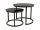  Signal Atlanta round table 53 x 53 x 45 cm black