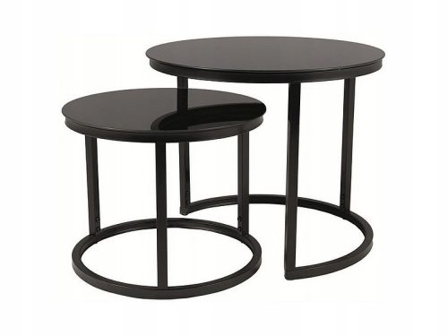  Signal Atlanta round table 53 x 53 x 45 cm black