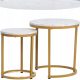  Signal HOLABMAZL round coffee table 45 x 45 x 48 cm white