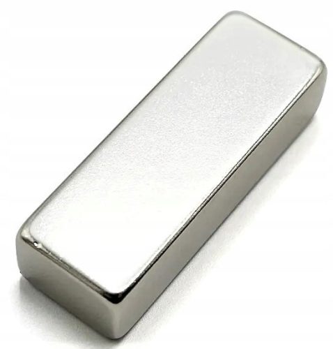 STRONG NEODYMIUM PLATE MAGNET 40x15x10mm 1 pc.
