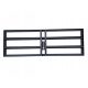 Garden rake Hdw-wood metal rake 90 x 30 cm