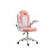  Cobra Junior Pro Gaming Chair Pink and White