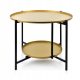  Mondex Lucas table round 60.5 x 60.5 x 45 cm gold