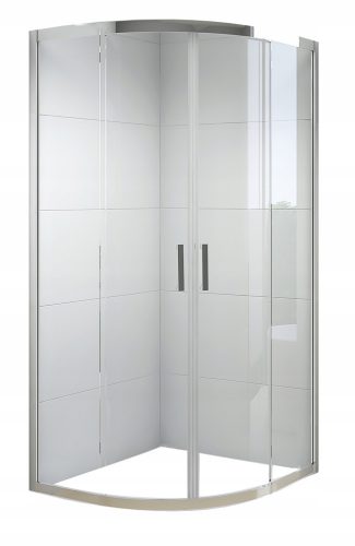 Essente NIVO shower cubicle, double sliding doors, 90 x 90 cm
