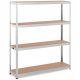  Metal storage rack MSW 180 x 160 x 40 cm max. 150 kg per shelf