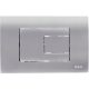 Koło Fusion toilet flush button, silver