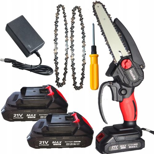 Mini Cordless Chainsaw 6 Inch 2 Batteries