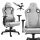  DELAGEAR G 808 gaming chair in grey fabric