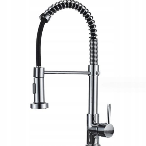 Inbeno Valentina freestanding kitchen faucet, silver