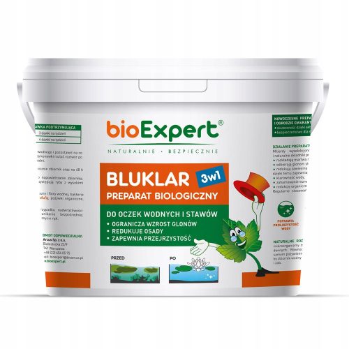 BLUKLAR 3 kg pond bacteria against sludge and algae