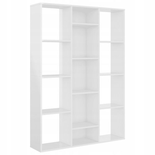  Partition/bookshelf, white, 100x24x140 cm,