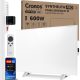  IR heating panel CRONOS Synthelith PRO CRP-600TWP TUYA white