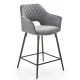  Halmar Stool, Grey Shades, 96 cm, Fabric