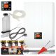 Wolf single-function steel gas stove, 24 kW