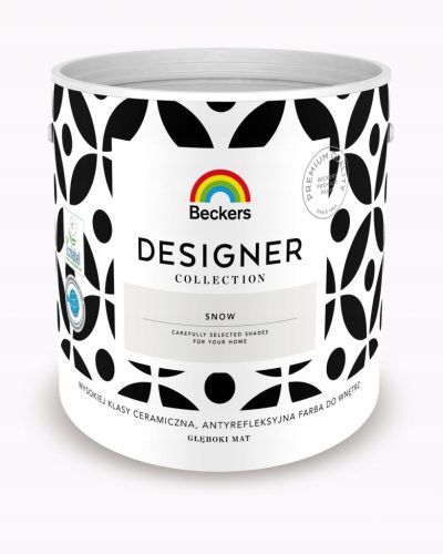  Beckers Acrylic Wall Paint 2.5 l Snow Matt