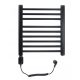 Electric bathroom radiator fabricaciepła.pl 300 W 445 x 480 mm black