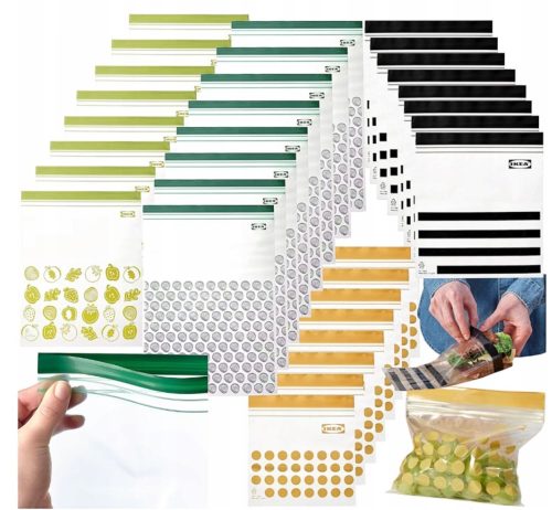 Food Container IKEA ISTAD Bags Drawstring Bags Food 90 Pieces