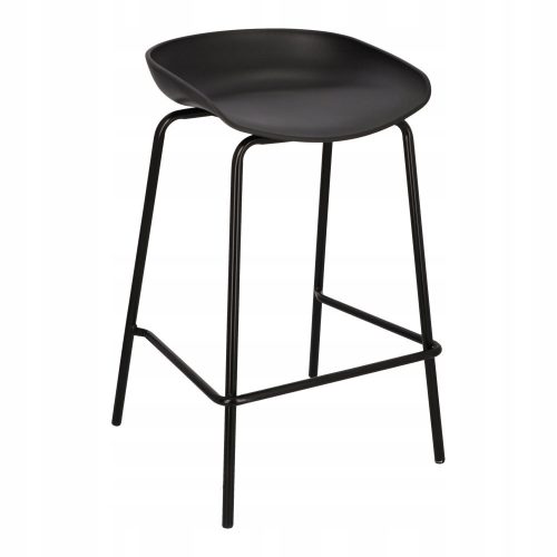  Grego Design bar stool, black, 65 cm