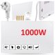 INFRARED HEATER IR PANEL 1000 W + “DO NOT THROW” STICKER.