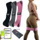  Set of 3 mini fabric rubber bands for HIP BAND exercises