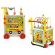 WOODEN SLIDE, EDUCATIONAL COIL CUBE