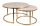  Signal coffee table, BENCHES, round, 80 x 80 x 42 cm, white