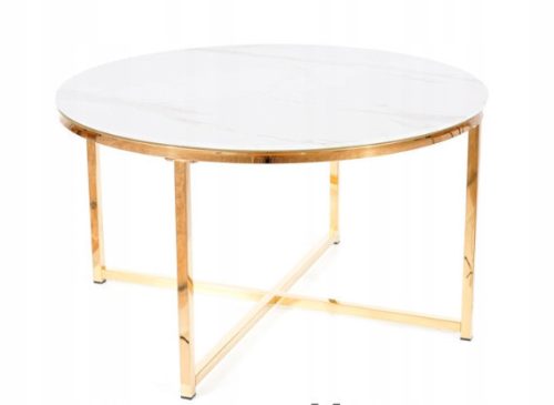  Signal coffee table, coffee tables, round, 80 x 80 x 45 cm, white